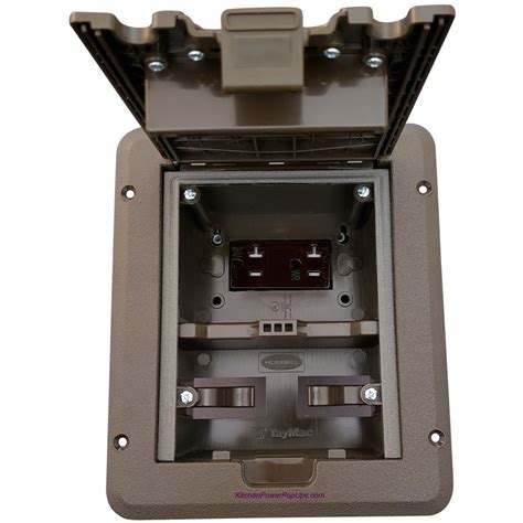 exterior recessed electrical box gfci|Outdoor Comforts Deck Outlet Box .